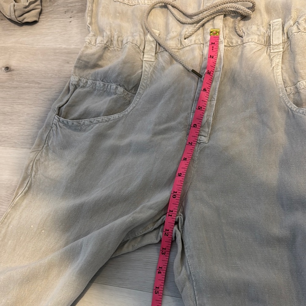 Young Fabulous & Broke Tan Jumpsuit with adjustable Waist, Linen/Rayon blend. - Picture 12 of 13